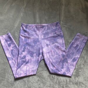 CALIA by Carrie Underwood Lavender Purple Patterned Leggings